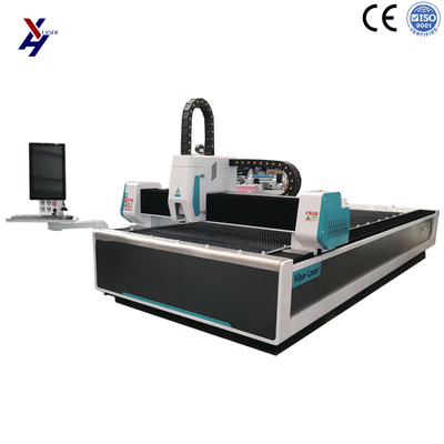 3000 * 1500 CNC cắt laser sợi 1000W 2000W 3000W bàn đơn cho kim loại