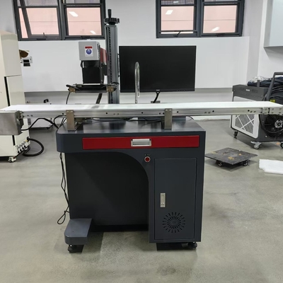 Raycus Max Jpt Fiber Laser Engraver với CCD Hệ thống hình ảnh và định vị tự động với máy tính