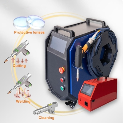 Máy hàn laser làm mát bằng không khí 1500W 2000W Máy hàn laser cho thép không gỉ đồng nhôm
