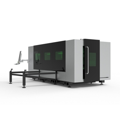Máy cắt laser sợi CNC 6000W 3015LS Side Pull cho tấm nhôm đồng thau sắt thép không gỉ