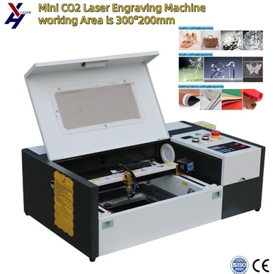 Máy cắt laser CNC 3020 40W 50W giá rẻ cho gỗ, giấy, da, acrylic
