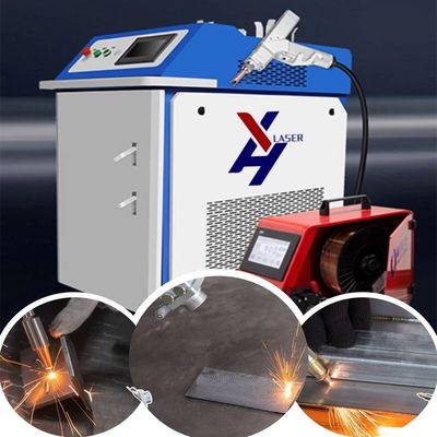 Máy hàn laser dễ vận hành 1000W 2000W 3000W Với hàn làm sạch cắt kim loại