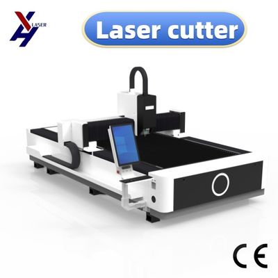Stainless Steel Aluminum Carbon Steel Sheet Plate Pipe And Tube CNC Fiber Laser Cutting Machine Flatbed Metal Laser Cutter