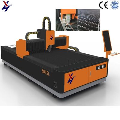 Máy cắt laser sợi tấm 1kw 2kw 1000W 3000W 3015 với nguồn laser Ipg / Raycus / Max